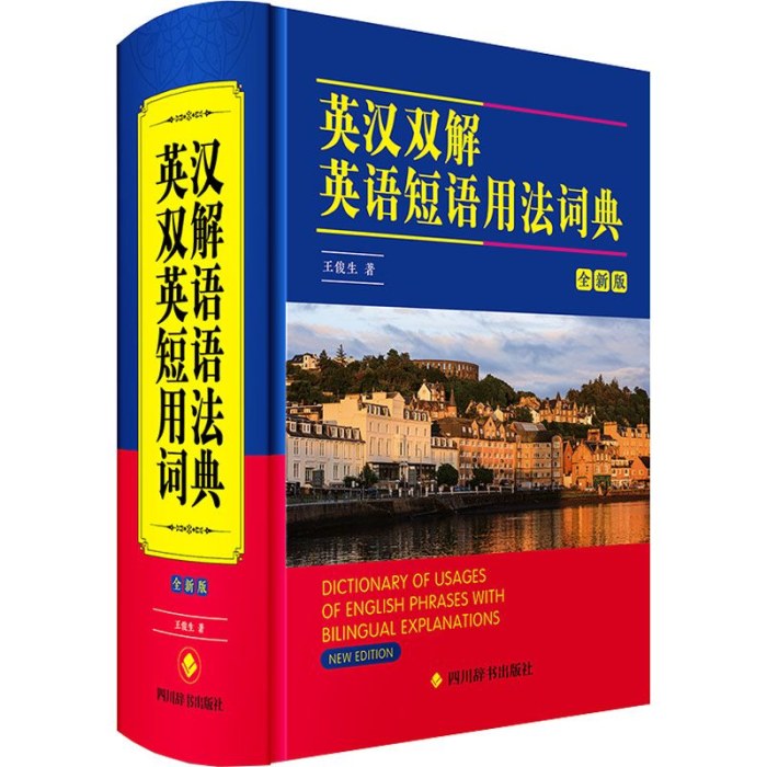 英汉双解英语短语用法词典