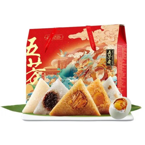 五芳斋10粽4蛋1400克吉祥五芳粽蛋礼盒