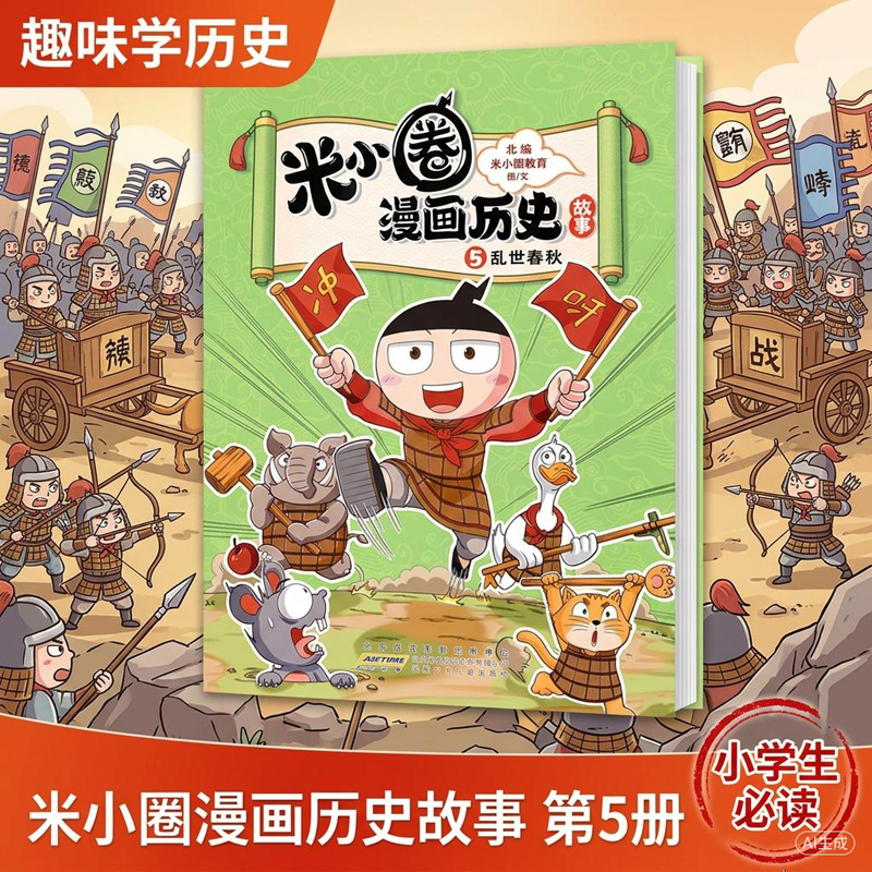米小圈漫画历史故事5-乱世春秋