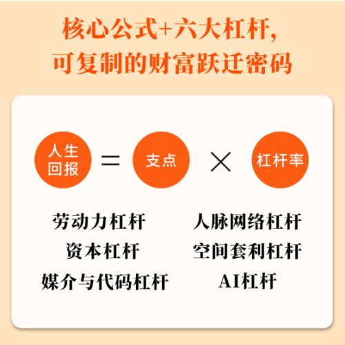 杠杆思维 AI时代给普通人的认知升级系统 李尚龙新书