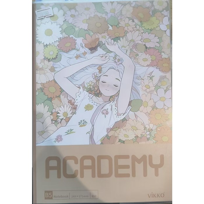 维克多利B5-花与女孩系列1本（图案随机）