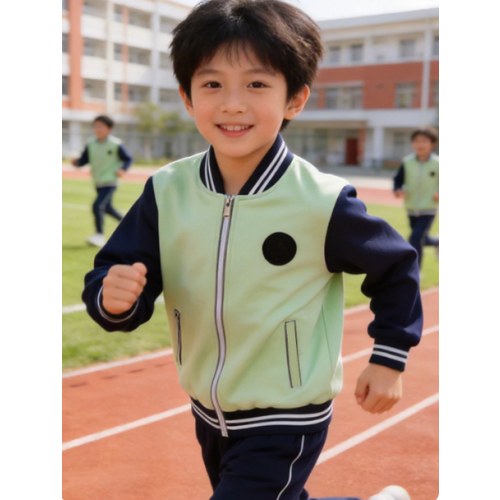 鞍山市小学夏季春秋校服套装