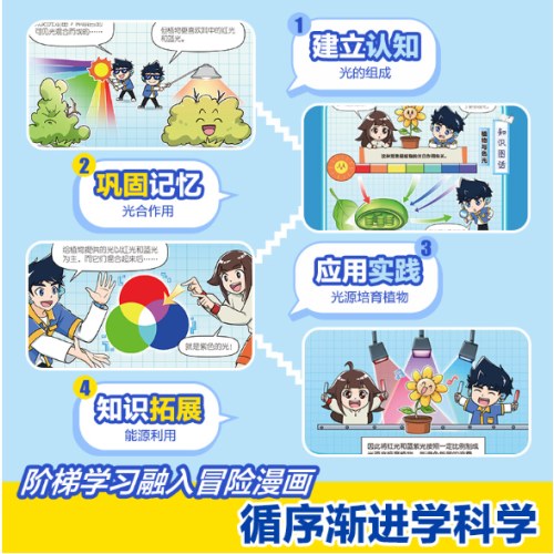 米吴科学漫画·奇妙万象篇 第四辑 第13-16册（共4册）