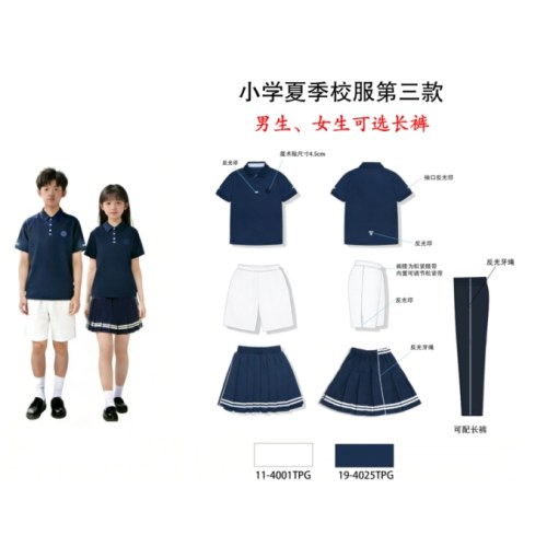 【预售】辽宁省沈阳市小学生夏季校服第三款