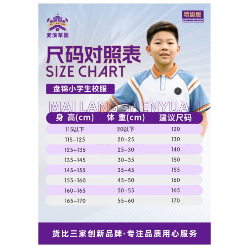盘锦市小学秋季运动套装校服（145）