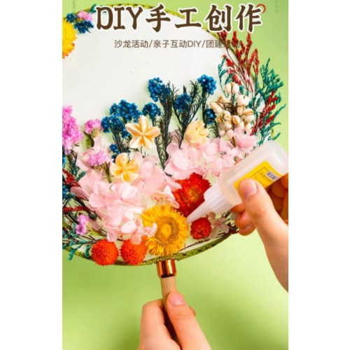 【8.9活动招募】书香体验官之DIY永生花团扇