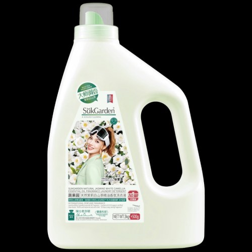 SukGarden蔬果园天然茉莉白山茶精油香氛洗衣液