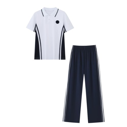 鞍山市高中夏季/秋季套装校服
