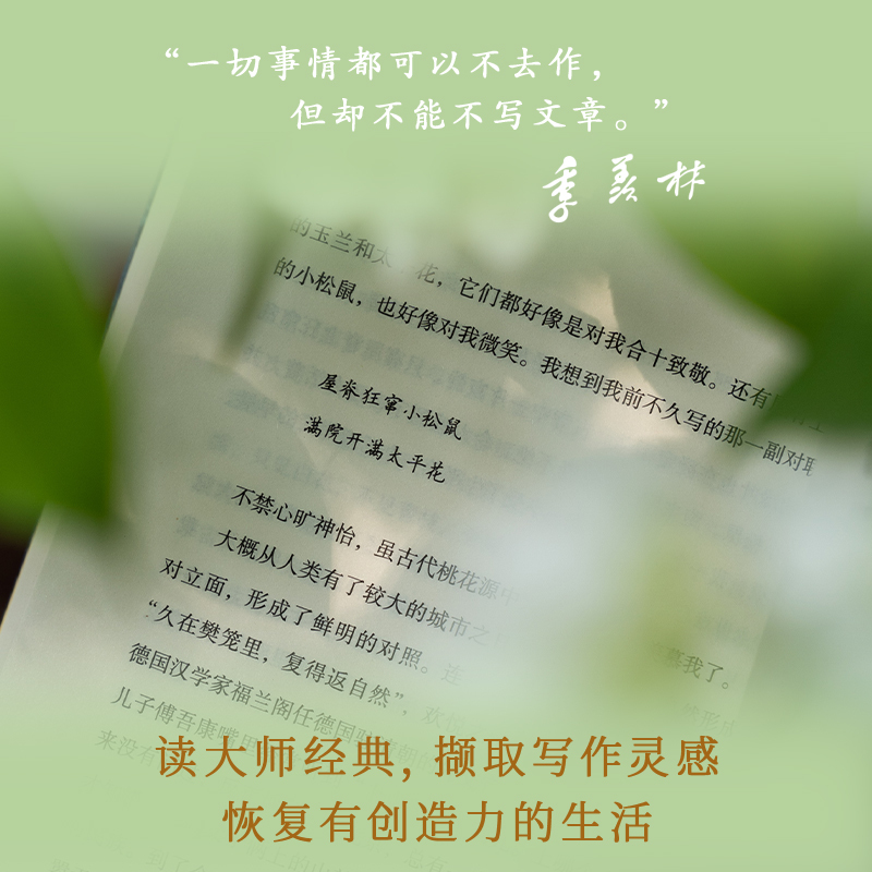 黄昏里充满了木樨花的香：季羡林散文精选