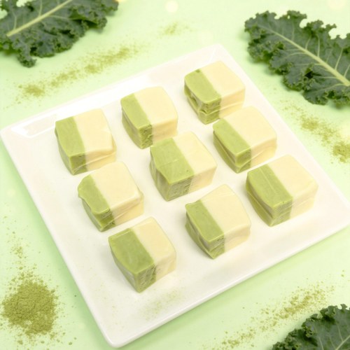羽衣甘蓝酸奶块